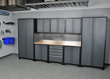 Garage cabinets for Brentwood Tennessee garage.
