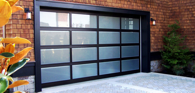 Brentwood glass garage doors